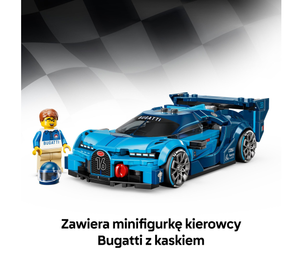 LEGO SPEED CHAMPIONS 77253 Hipersamochód sportowy bugatti vision - 1473588 - zdjęcie 12